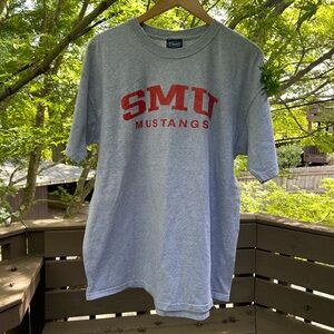 SMU Mustangs Gray T-Shirt